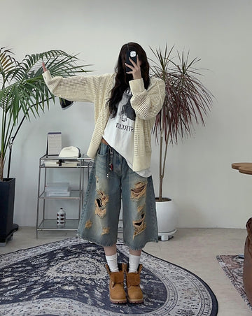 Allen Net Warmer Hoodie